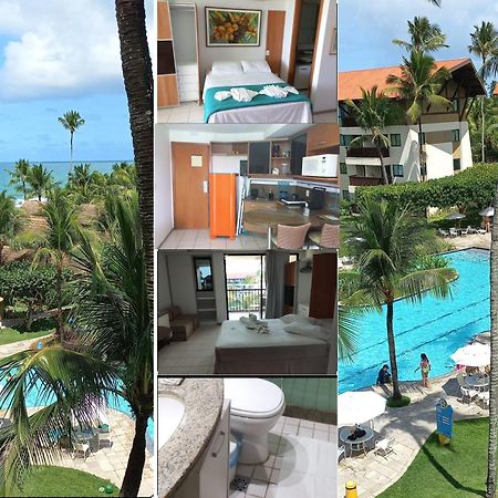 Estudio Marulhos, Varanda Com Vista De Mar E Parque Aquatico, A Beira-Mar Mar De Muro Alto, Com Wi-Fi, Restaurante, Estacionamento E A 10' De Porto De Galinhas Luaran gambar