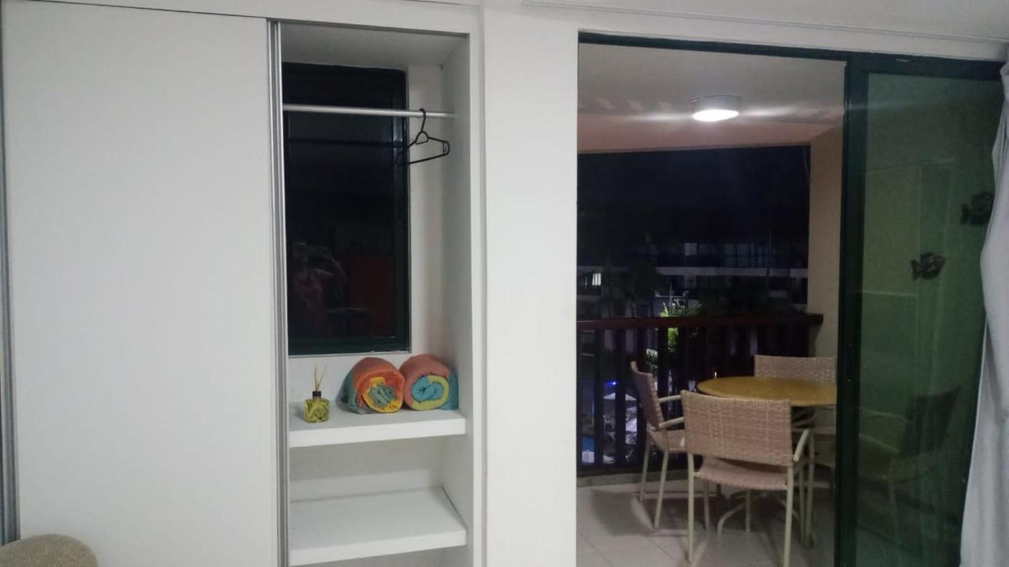 Estudio Marulhos, Varanda Com Vista De Mar E Parque Aquatico, A Beira-Mar Mar De Muro Alto, Com Wi-Fi, Restaurante, Estacionamento E A 10' De Porto De Galinhas Luaran gambar
