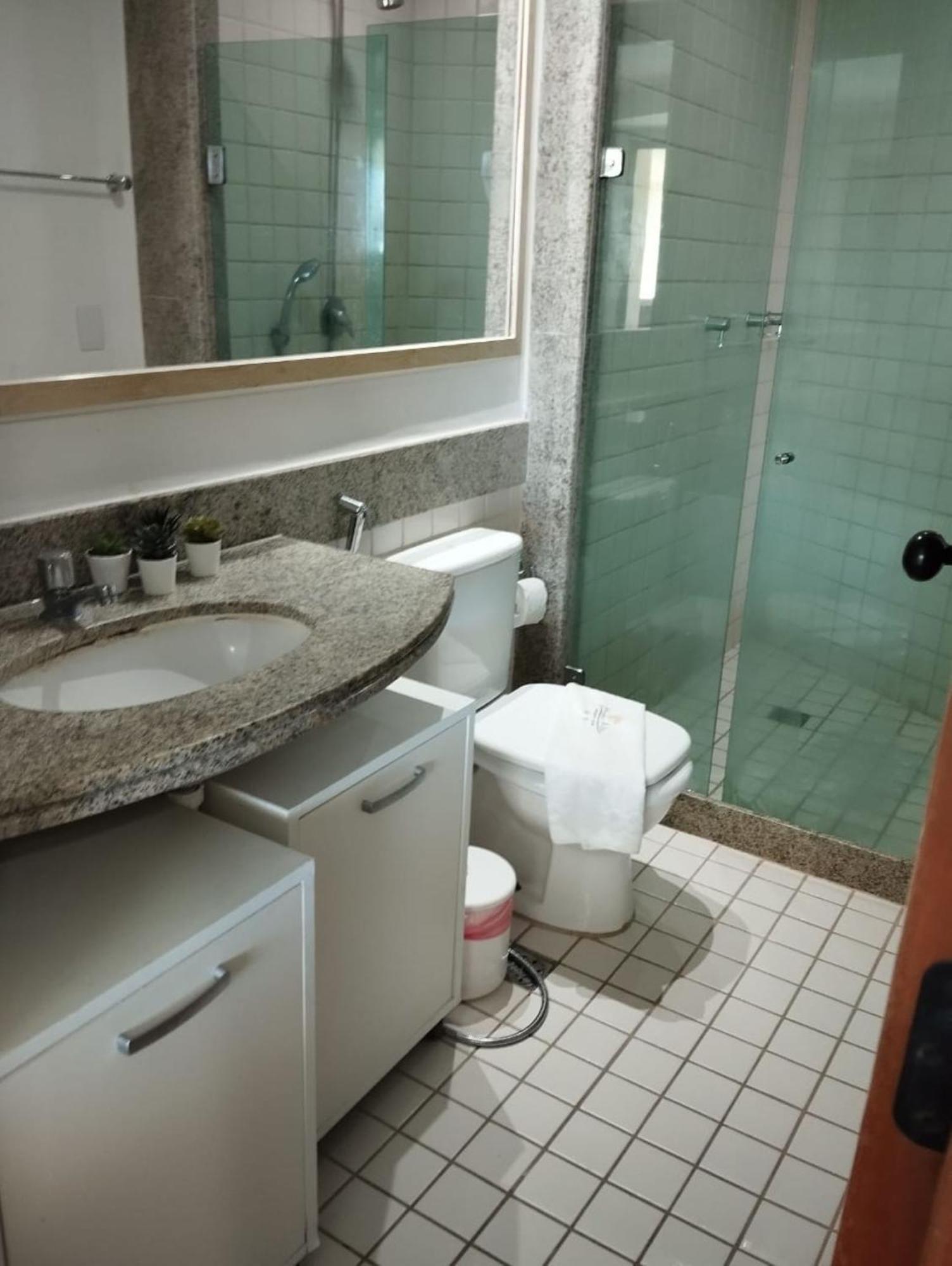 Estudio Marulhos, Varanda Com Vista De Mar E Parque Aquatico, A Beira-Mar Mar De Muro Alto, Com Wi-Fi, Restaurante, Estacionamento E A 10' De Porto De Galinhas Luaran gambar